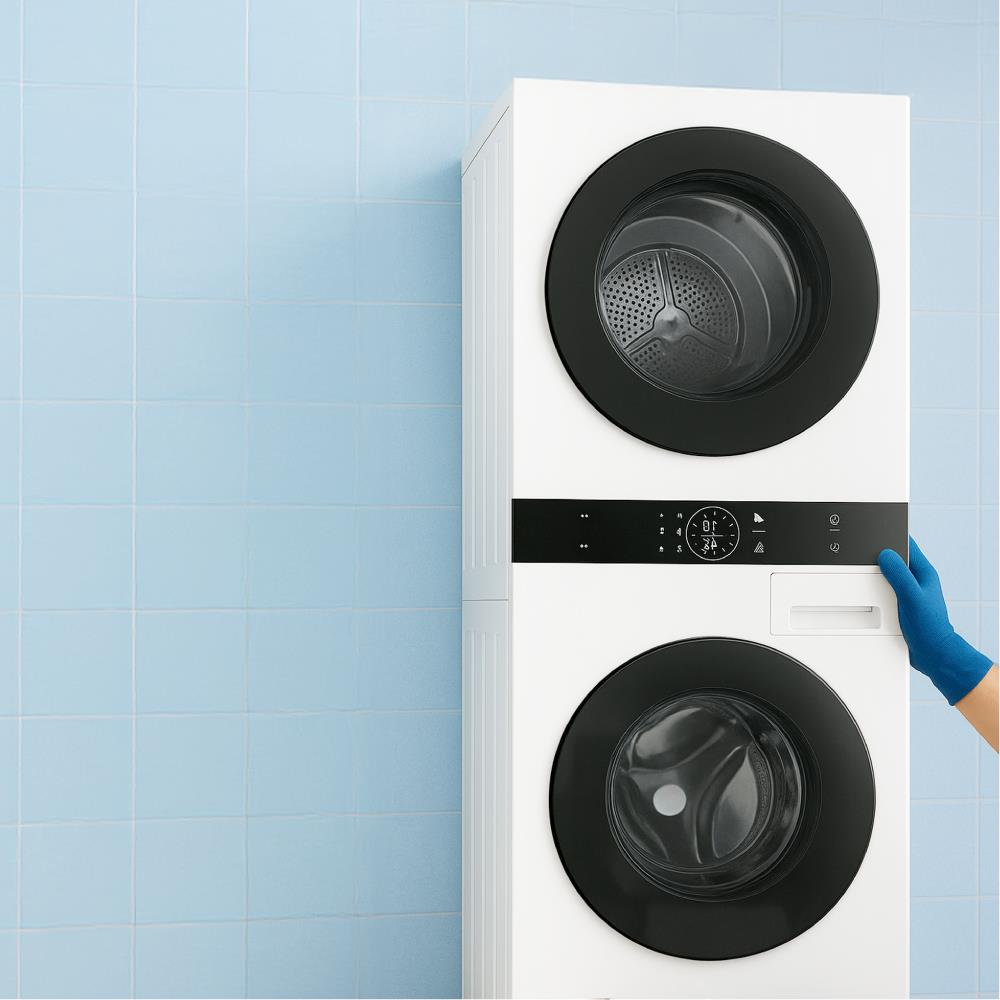 ติดตั้งเครื่องซักอบหรือฝาหน้า 2 ถัง