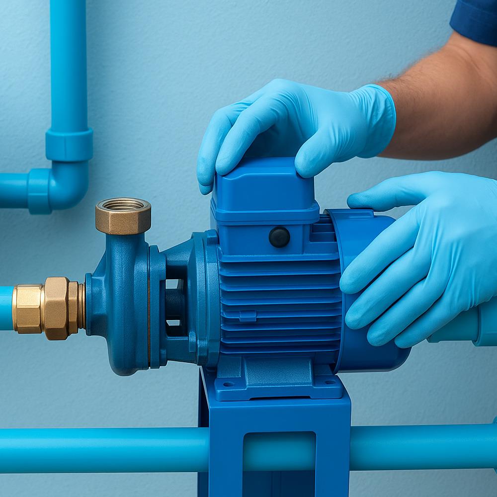 ติดตั้งปั๊มน้ำ (ท่อ PPR)