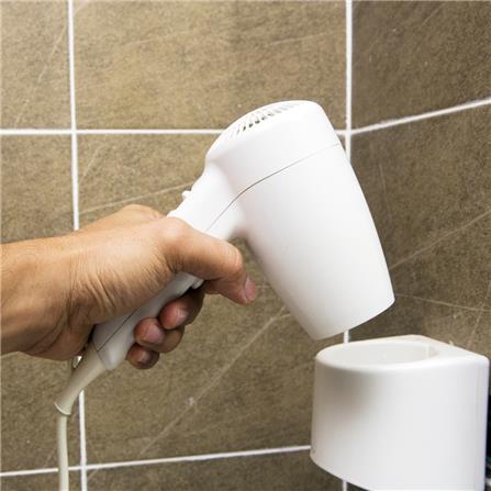 เปลี่ยนไดร์เป่าผมยึดผนัง (แบบจั๊มไฟ)