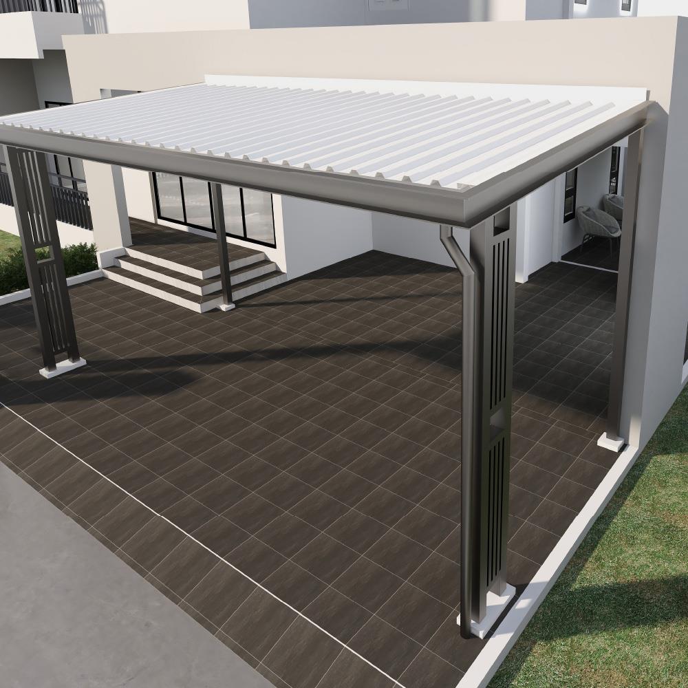 งานติดตั้งโรงจอดรถสำเร็จรูป 3.0x5.0x3.1 ม.