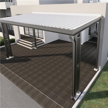 งานติดตั้งโรงจอดรถสำเร็จรูป 3.0x5.0x3.1 ม.